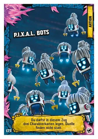 NINJAGO Trading Card Game (German) Series 8 (Next Level) - # 173 P.I.X.A.L. Bots