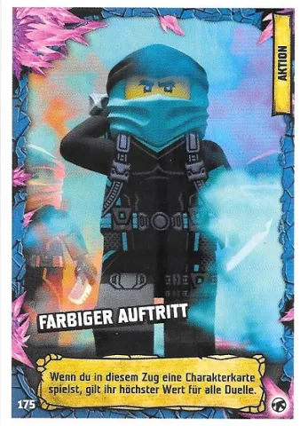 NINJAGO Trading Card Game (German) Series 8 (Next Level) - # 175 Farbiger Auftritt