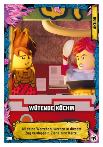 NINJAGO Trading Card Game (German) Series 8 (Next Level) - # 180 Wütende Köchin