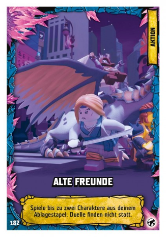 NINJAGO Trading Card Game (German) Series 8 (Next Level) - # 182 Alte Freunde
