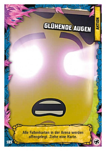 NINJAGO Trading Card Game (German) Series 8 (Next Level) - # 185 Glühende Augen