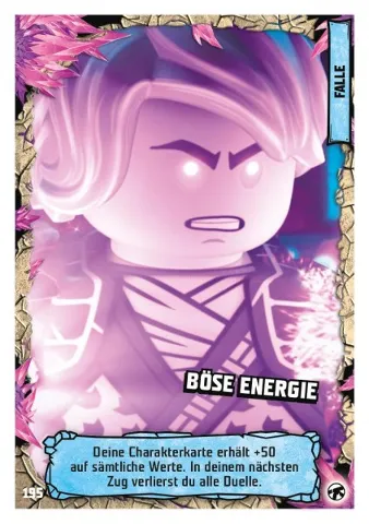 NINJAGO Trading Card Game (German) Series 8 (Next Level) - # 195 Böse Energie