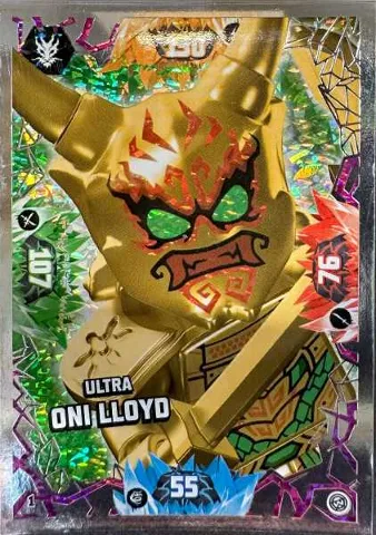 NINJAGO Trading Card Game (German) Series 8 - # 1 Ultra Oni Lloyd