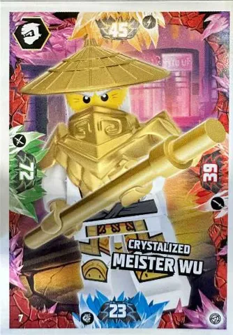 NINJAGO Trading Card Game (German) Series 8 - # 7 Crystalized Meister Wu