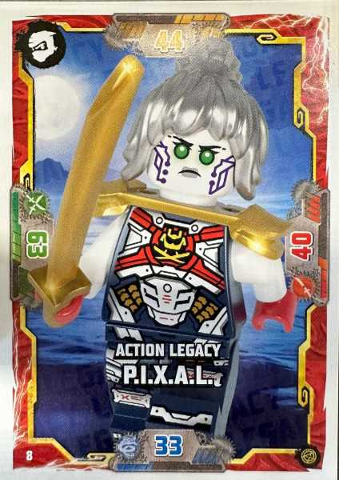 NINJAGO Trading Card Game (German) Series 8 - # 8 Action Legacy P.I.X.A.L.