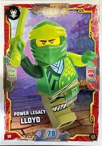 NINJAGO Trading Card Game (German) Series 8 - # 10 Power Legacy Lloyd
