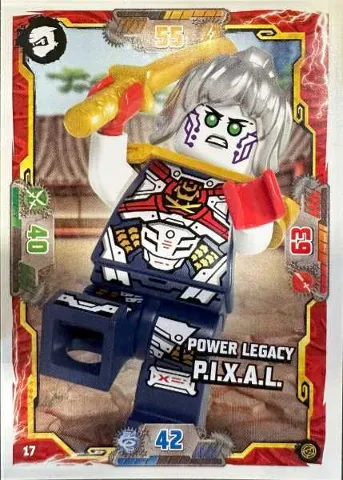 NINJAGO Trading Card Game (German) Series 8 - # 17 Power Legacy P.I.X.A.L.