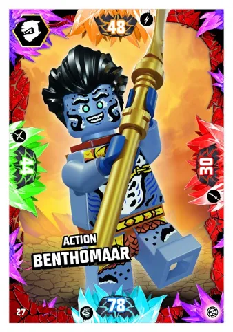 NINJAGO Trading Card Game (German) Series 8 - # 27 Action Benthomaar
