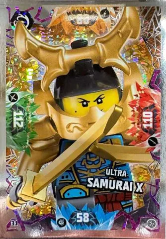 NINJAGO Trading Card Game (German) Series 8 - # 31 Ultra Samurai X