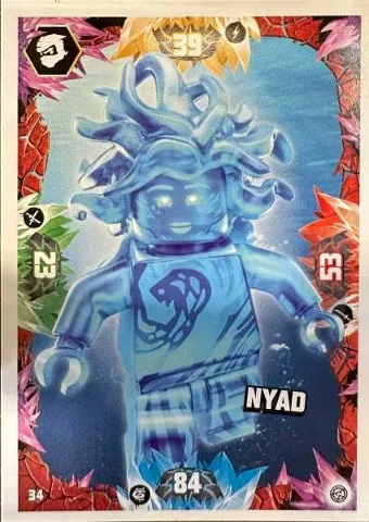 NINJAGO Trading Card Game (German) Series 8 - # 34 Nyad