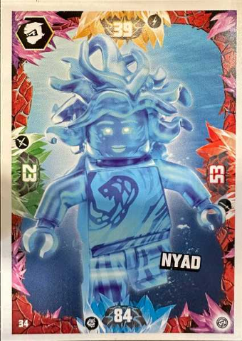 NINJAGO Trading Card Game (German) Series 8 - # 34 Nyad