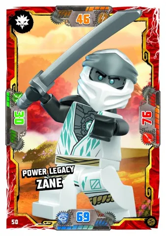 NINJAGO Trading Card Game (German) Series 8 - # 50 Power Legacy Zane