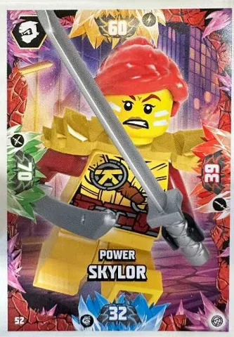 NINJAGO Trading Card Game (German) Series 8 - # 52 Power Skylor
