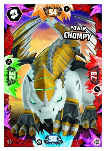 NINJAGO Trading Card Game (German) Series 8 - # 53 Power Chompy