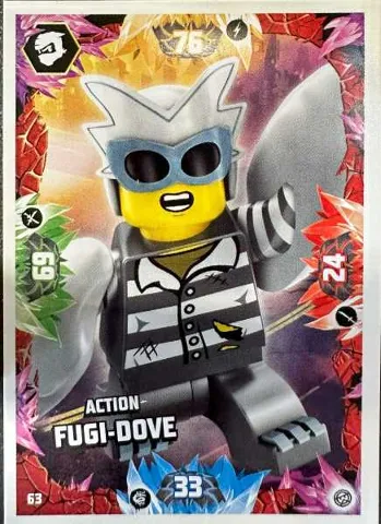 NINJAGO Trading Card Game (German) Series 8 - # 63 Action Fugi-Dove