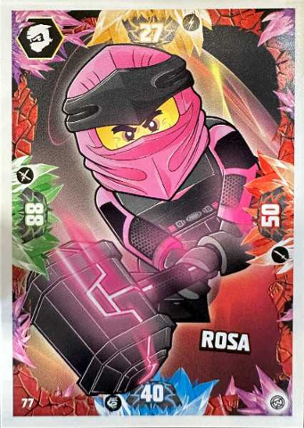 NINJAGO Trading Card Game (German) Series 8 - # 77 Rosa