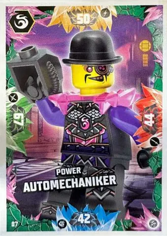 NINJAGO Trading Card Game (German) Series 8 - # 87 Power Automechaniker
