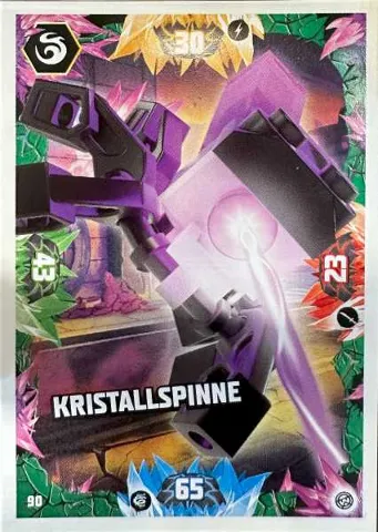 NINJAGO Trading Card Game (German) Series 8 - # 90 Kristallspinne