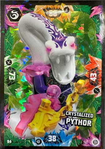 NINJAGO Trading Card Game (German) Series 8 - # 94 Crystalized Pythor