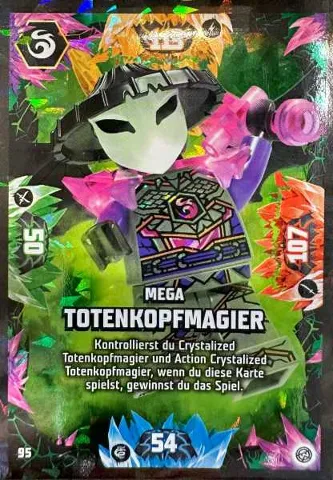 NINJAGO Trading Card Game (German) Series 8 - # 95 Mega Totenkopfmagier