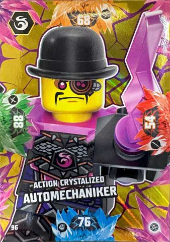 NINJAGO Trading Card Game (German) Series 8 - # 96 Action Crystalized Automechaniker
