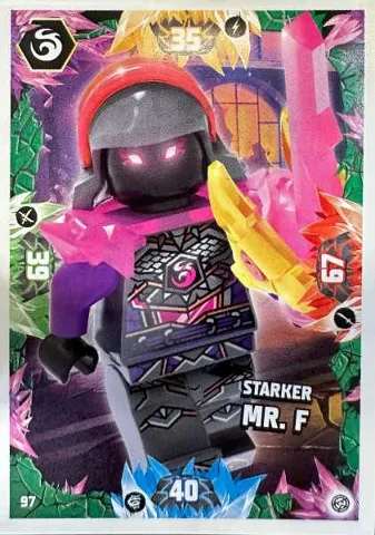 NINJAGO Trading Card Game (German) Series 8 - # 97 Starker Mr. F