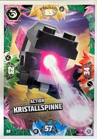 NINJAGO Trading Card Game (German) Series 8 - # 99 Action Kristallspinne