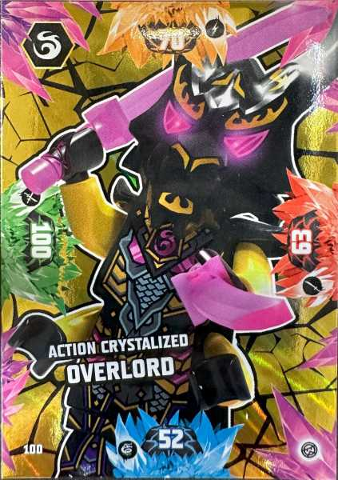 NINJAGO Trading Card Game (German) Series 8 - # 100 Action Crystalized Overlord
