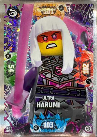 NINJAGO Trading Card Game (German) Series 8 - # 102 Ultra Harumi