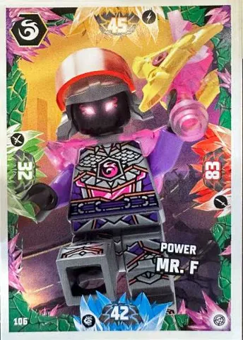 NINJAGO Trading Card Game (German) Series 8 - # 106 Power Mr. F