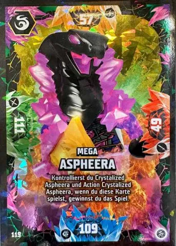 NINJAGO Trading Card Game (German) Series 8 - # 119 Mega Aspheera