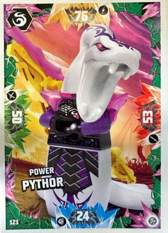 NINJAGO Trading Card Game (German) Series 8 - # 121 Power Pythor
