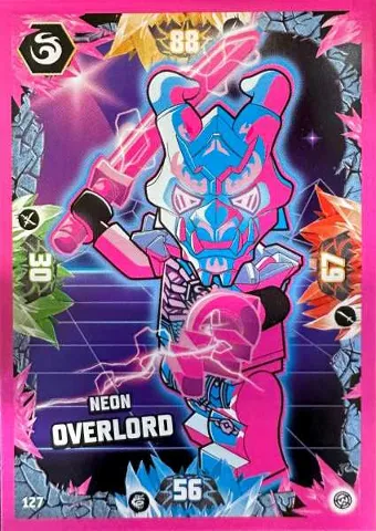 NINJAGO Trading Card Game (German) Series 8 - # 127 Neon Overlord