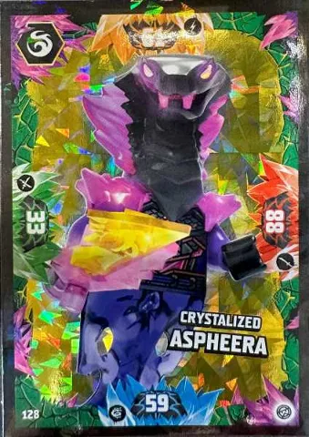 NINJAGO Trading Card Game (German) Series 8 - # 128 Crystalized Aspheera