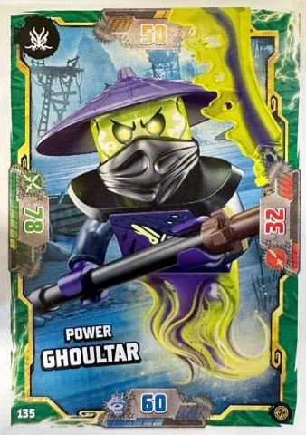 NINJAGO Trading Card Game (German) Series 8 - # 135 Power Ghoultar