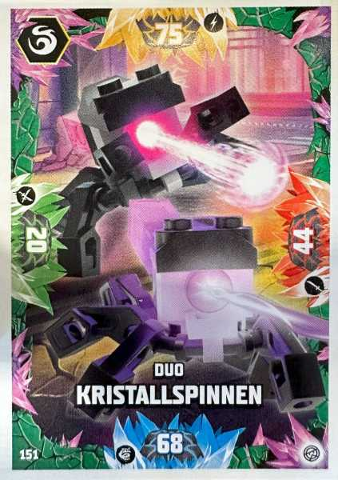 NINJAGO Trading Card Game (German) Series 8 - # 151 Duo Kristallspinnen