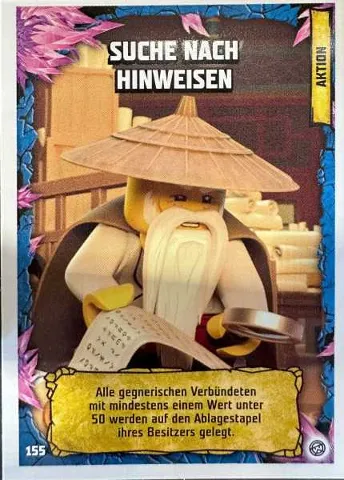 NINJAGO Trading Card Game (German) Series 8 - # 155 Suche Nach Hinweisen