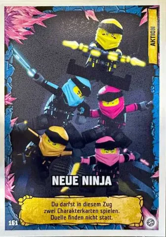 NINJAGO Trading Card Game (German) Series 8 - # 161 Neue Ninja