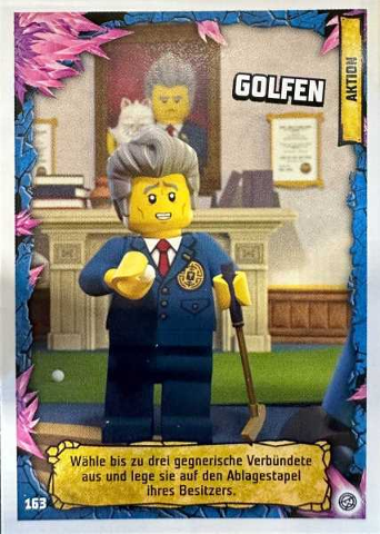 NINJAGO Trading Card Game (German) Series 8 - # 163 Golfen