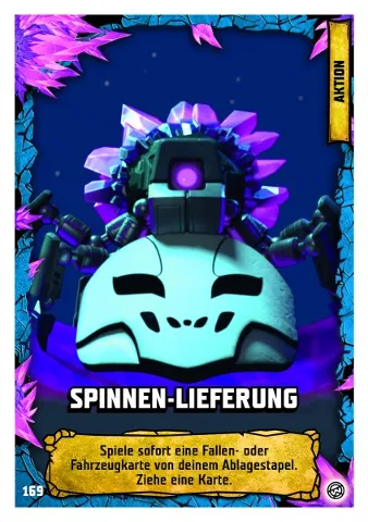 NINJAGO Trading Card Game (German) Series 8 - # 169 Spinnen-Lieferung