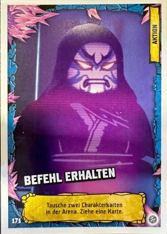 NINJAGO Trading Card Game (German) Series 8 - # 171 Befehl Erhalten