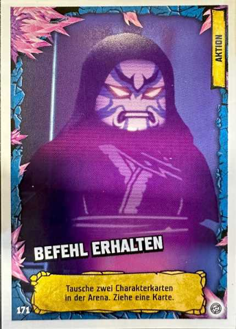 NINJAGO Trading Card Game (German) Series 8 - # 171 Befehl Erhalten