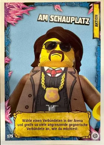 NINJAGO Trading Card Game (German) Series 8 - # 175 Am Schauplatz
