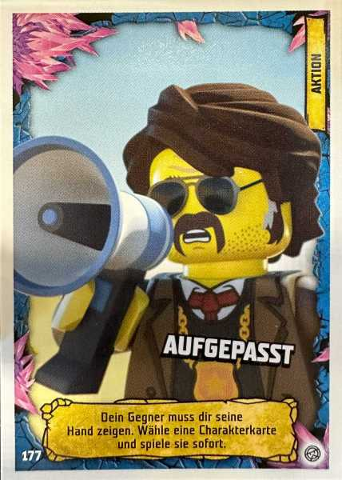 NINJAGO Trading Card Game (German) Series 8 - # 177 Aufgepasst