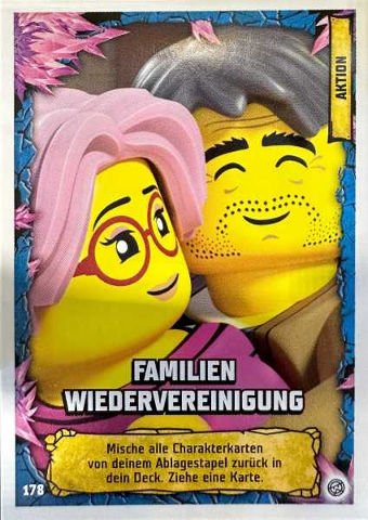 NINJAGO Trading Card Game (German) Series 8 - # 178 Familien Wiedervereinigung