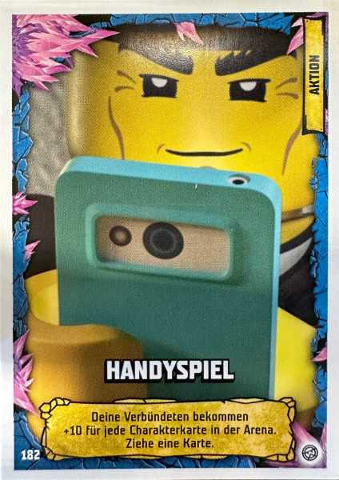 NINJAGO Trading Card Game (German) Series 8 - # 182 Handyspiel
