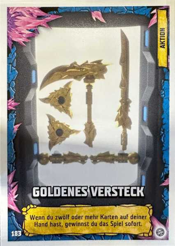 NINJAGO Trading Card Game (German) Series 8 - # 183 Goldenes Versteck