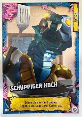 NINJAGO Trading Card Game (German) Series 8 - # 185 Schuppiger Koch