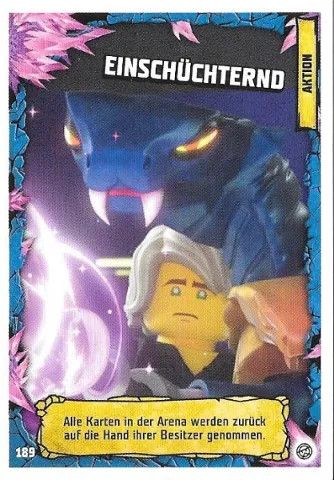 NINJAGO Trading Card Game (German) Series 8 - # 189 Einschüchternd