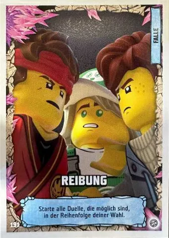NINJAGO Trading Card Game (German) Series 8 - # 191 Reibung